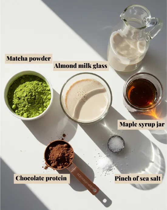 Chocolate Protein Matcha Latte: A Blissful Energy-Boosting Treat Chocolate Protein Matcha Latte Chocolate Protein Matcha Latte: A Blissful Energy-Boosting Treat Chocolate Protein Matcha Latte Ingredients 100