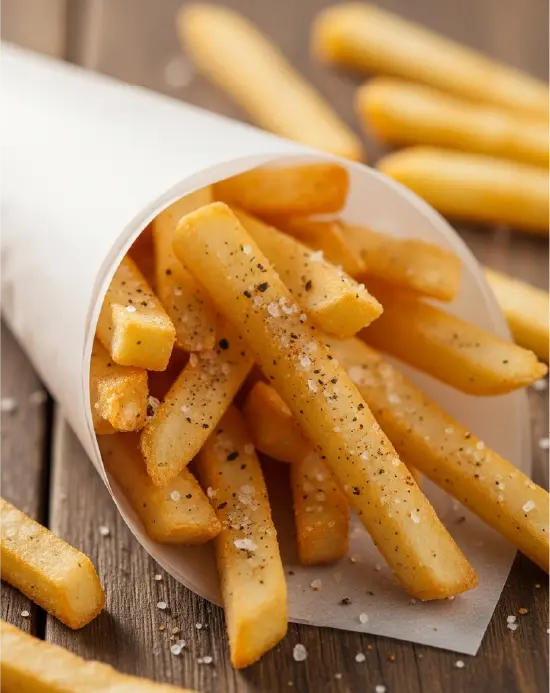 How to Make Salt and Vinegar Seasoning That Tastes Better Than Store-Bought Serving Suggestion salt potato