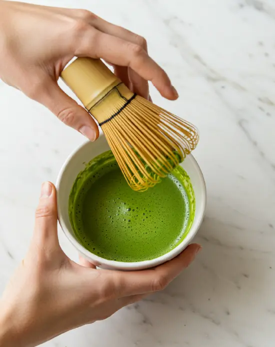 Vega Protein Matcha Latte: Feel-Good Energy in Every Creamy Sip Whisking Matcha 100