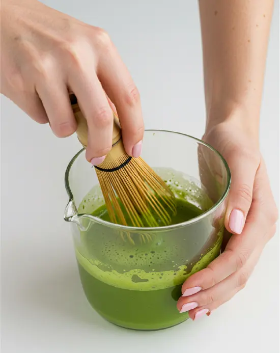 how to make protein matcha latte
