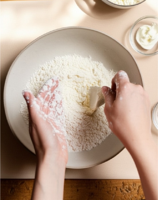 protein bagel recipe greek yogurt - Mixing dough for protein bagels