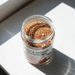 recipe card for salt and vinegar seasoning
