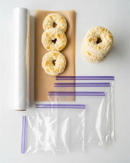 How to Freeze Cottage Cheese Bagels Without Soggy Mistakes how to freeze cottage cheese bagels Ingredients for cottage cheese bagels before freezing