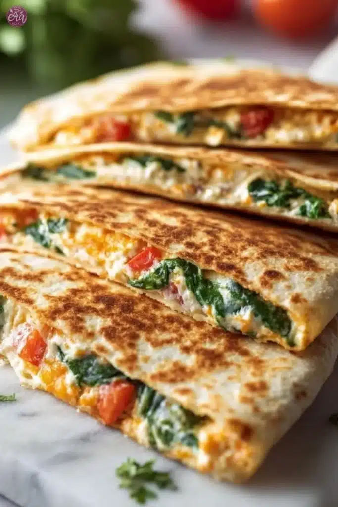 Easy High-Protein Cottage Cheese Quesadillas