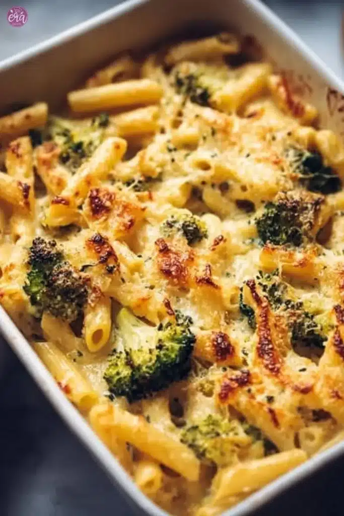 Creamy Cottage Cheese and Broccoli Pasta Bake