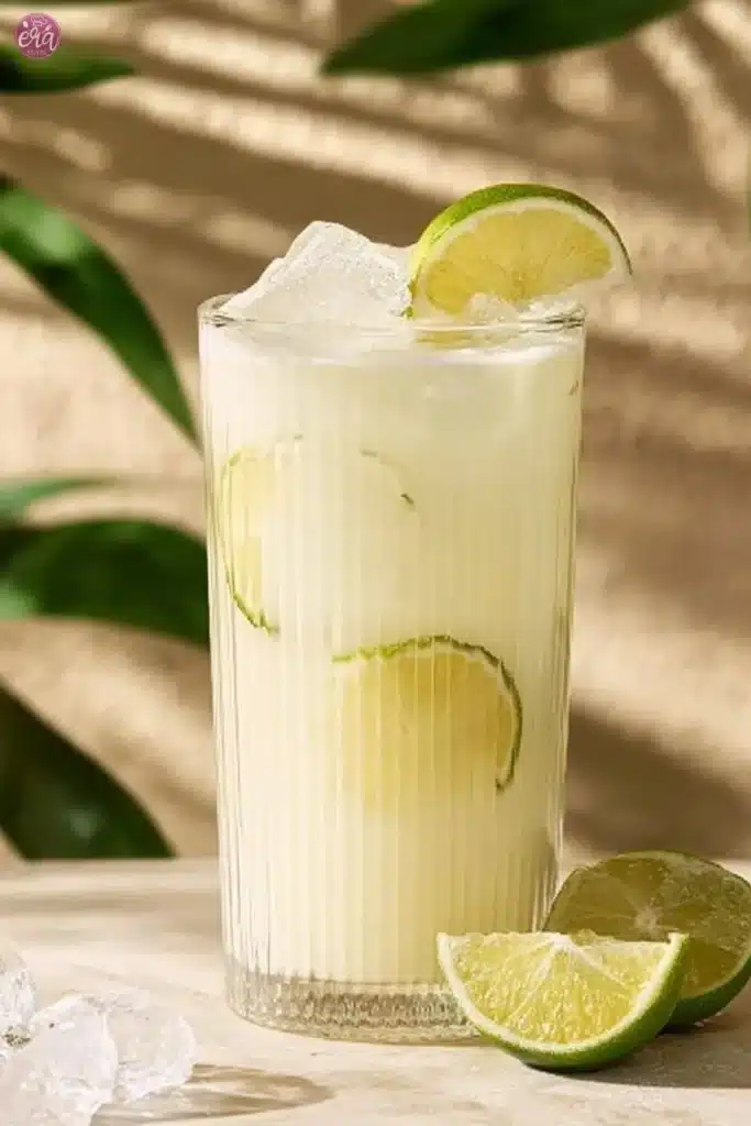 Creamy Coconut Milk Brazilian Lemonade 2 Creamy Coconut Milk Brazilian Lemonade