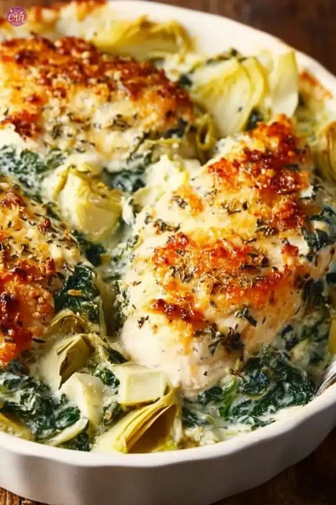 Spinach Artichoke Chicken