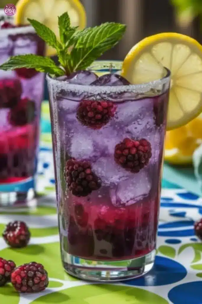 Blackberry Lemon Mocktail 3 Blackberry Lemon Mocktail recipe