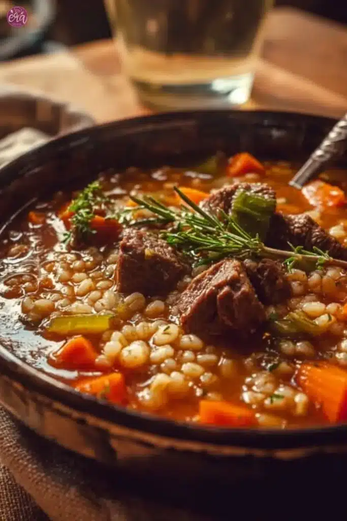 Hearty Beef and Barley Soup: A Classic Comfort for Family Gatherings