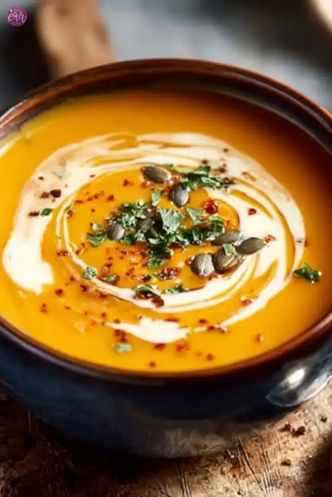 Easy Butternut Squash and Sweet Potato Soup 2 Easy Butternut Squash and Sweet Potato
Soup