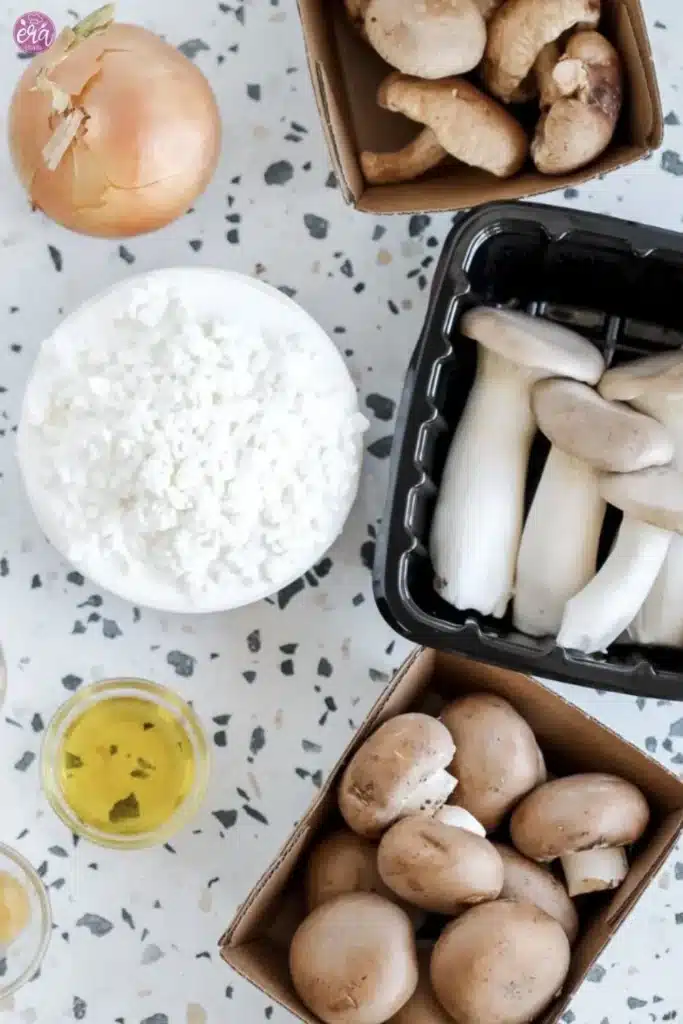 Cottage Cheese Mushroom Soup ingredients