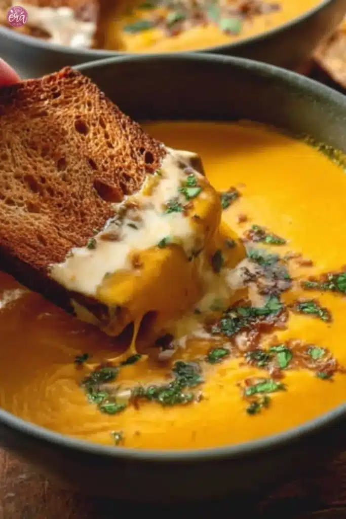 Protein-packed butternut squash soup