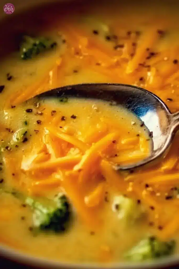 Easy Broccoli Cheddar Soup