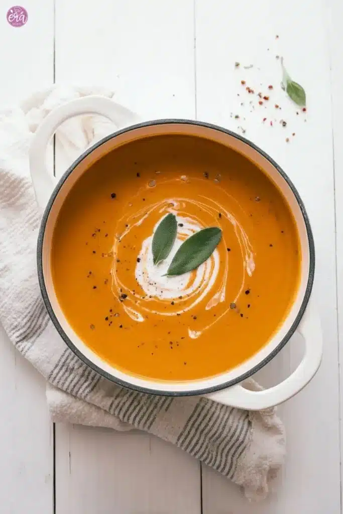 Creamy Pumpkin Lentil Soup (Vegan + One Pot)