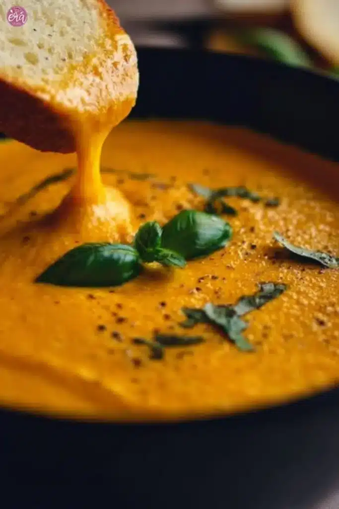 Creamy Roasted Veggie Soup recipe