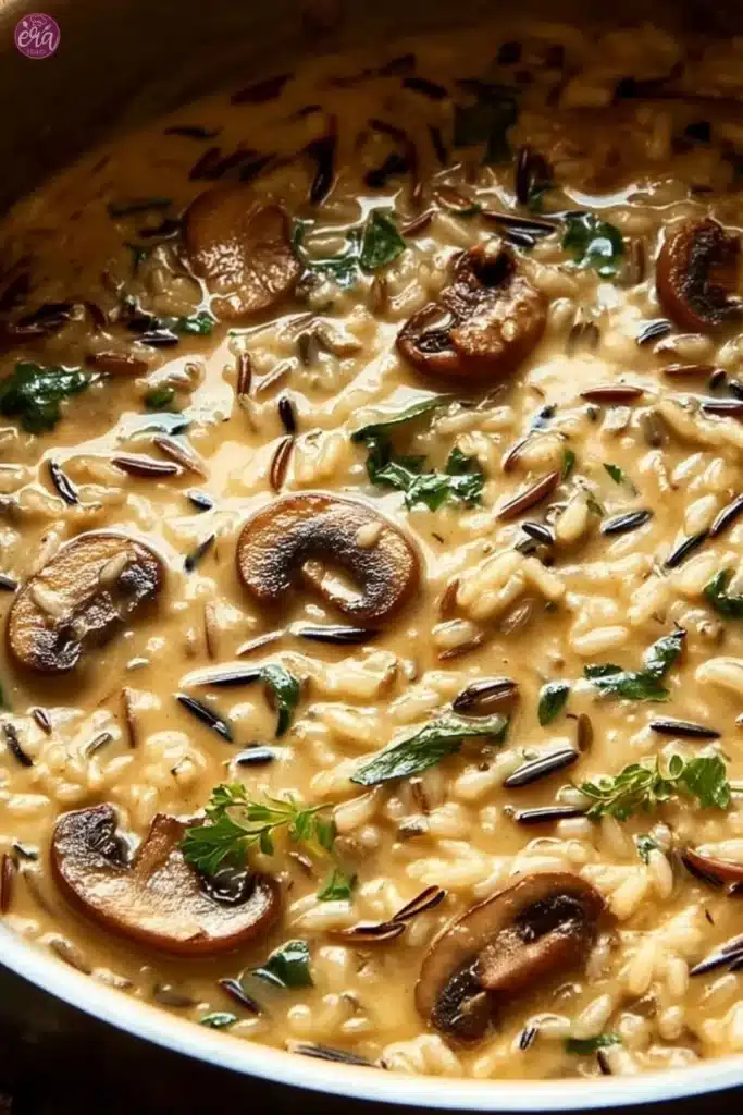 Creamy Wild Rice and Mushroom Soup: A Hug in a Bowl for Family Gatherings 3 Creamy Wild Rice and Mushroom Soup recipe