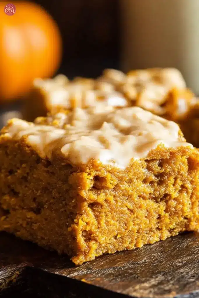 easy Vegan Pumpkin Blondies  recipe