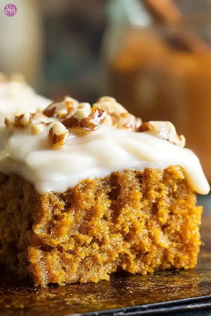 Vegan Pumpkin Blondies 