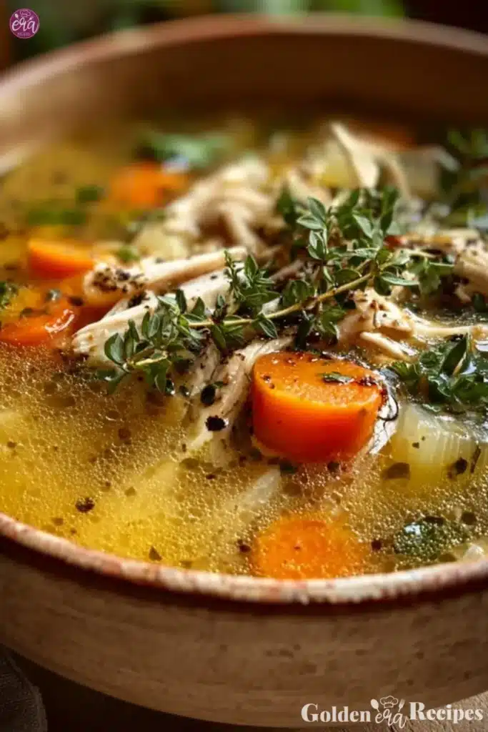 Anti-Inflammatory Chicken Soup for Healing Comfort