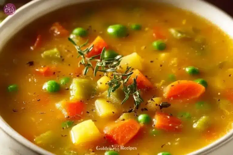 Comforting One-Pot Creamy Vegetable Soup: A Generational Hug in a Bowl 7 Bowl of comforting one-pot creamy vegetable soup with fresh vegetables