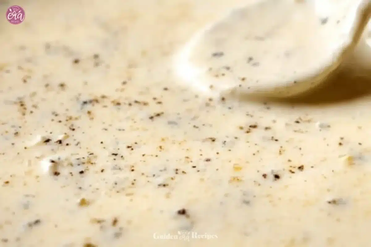 Healthy cottage cheese high-protein pasta sauce served over pasta