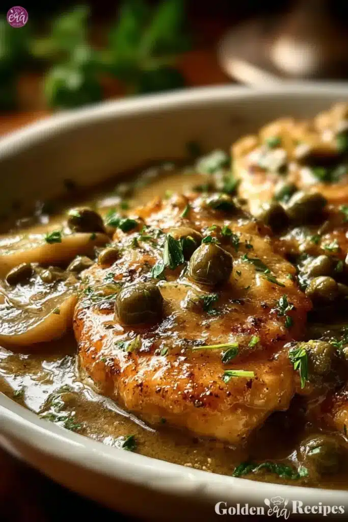 Crockpot Chicken Piccata for Easy Comfort and Flavor