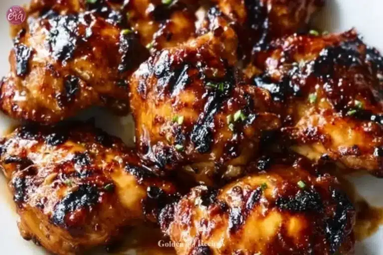 Huli Huli Chicken: Sweet, Savory Hawaiian BBQ Favorite 6 Grilled Huli Huli Chicken served with pineapple and rice