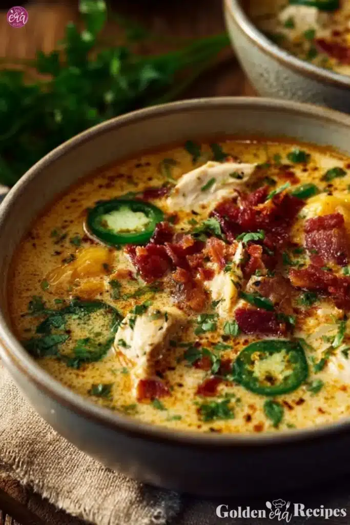 Spicy JalapeƱo Popper Chicken Soup: Creamy Comfort in a Bowl 2 Spicy JalapeƱo Popper Chicken Soup