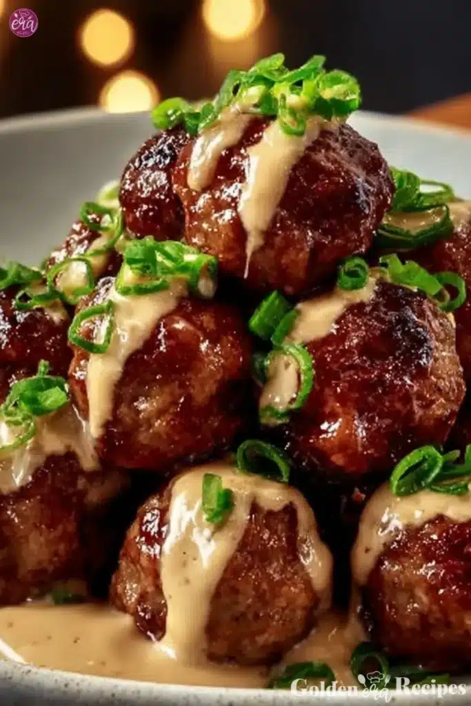 Korean BBQ Meatballs