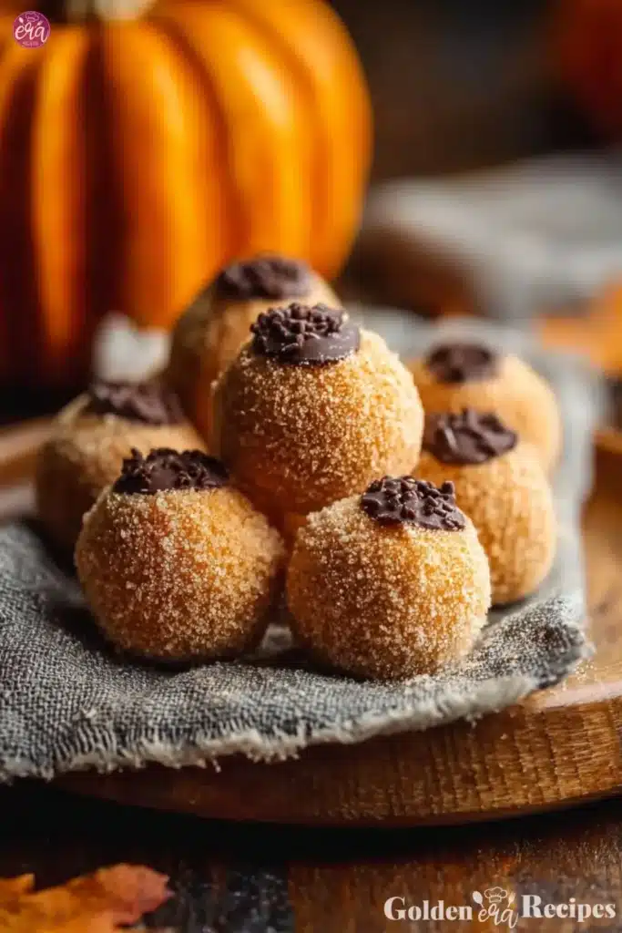 Pumpkin Cheesecake Truffles