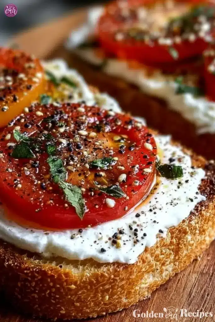 5-Ingredient Ricotta and Tomato Sourdough Toast 3 5-Ingredient Ricotta and Tomato Sourdough Toast
