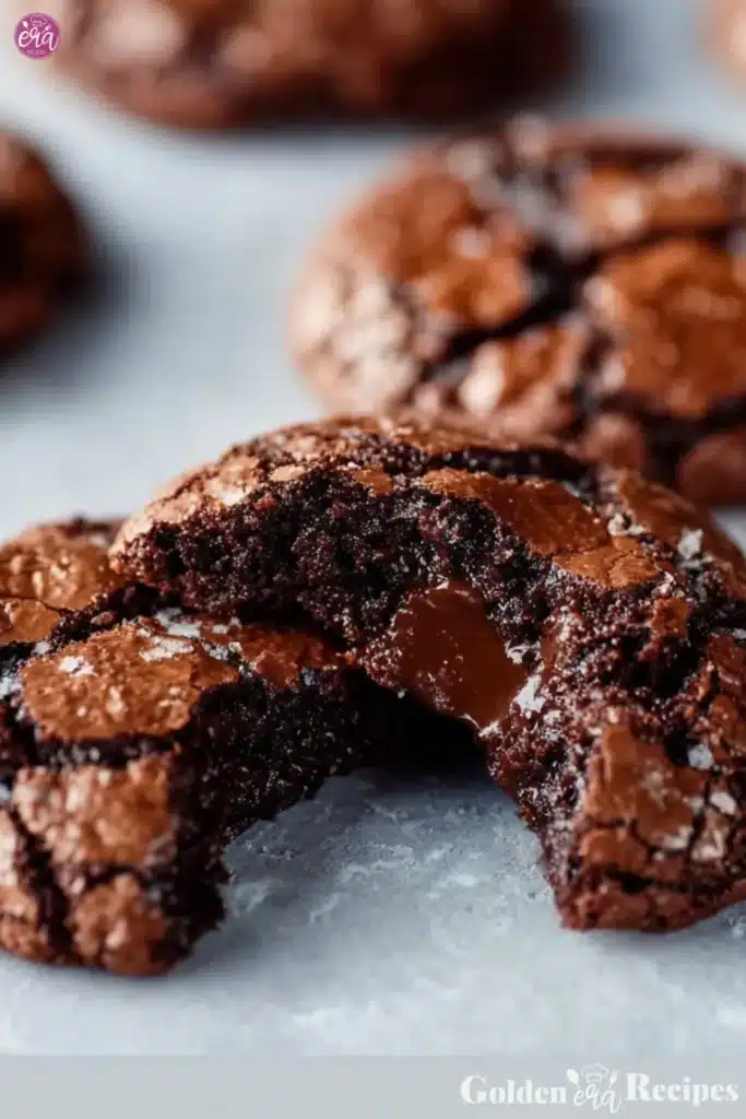 Fudgy Chewy Browkies (Brookies)