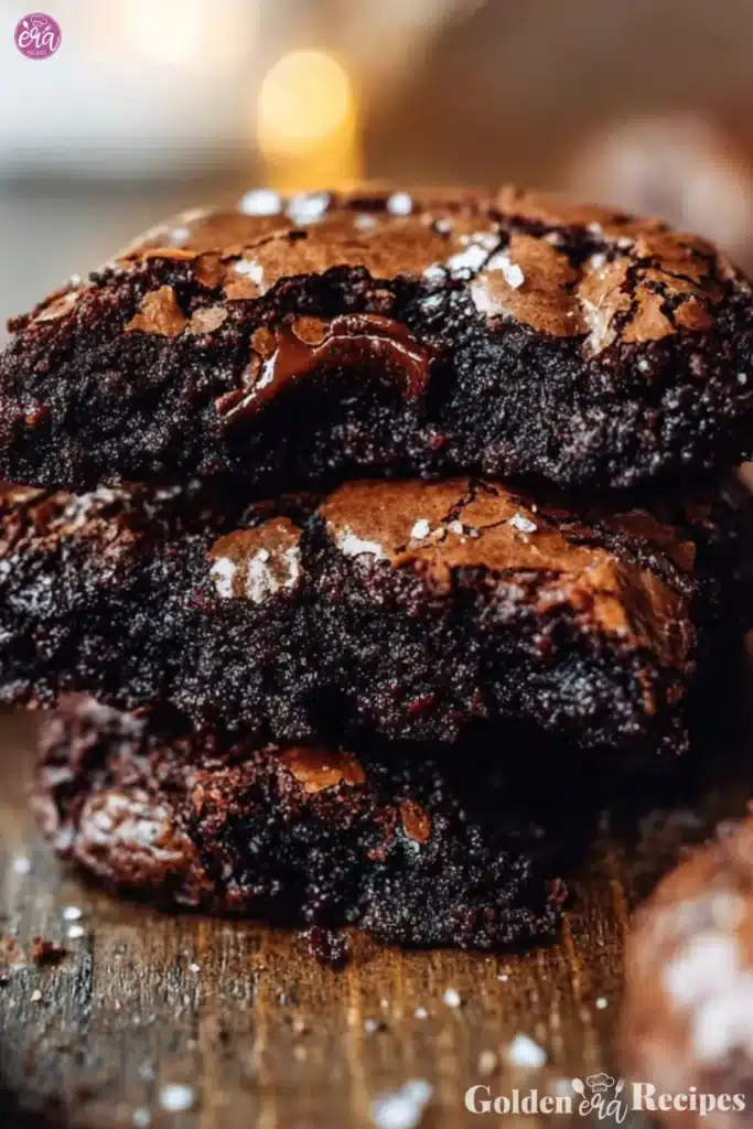 easy Fudgy Chewy Browkies (Brookies)
