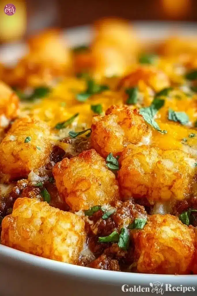 easy Tater Tot Casserole recipe