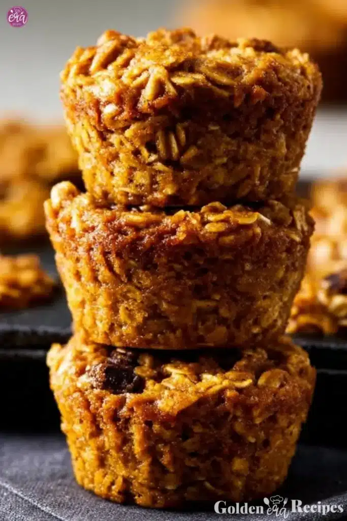Pumpkin Baked Oatmeal Cups 3 Pumpkin Baked Oatmeal Cups