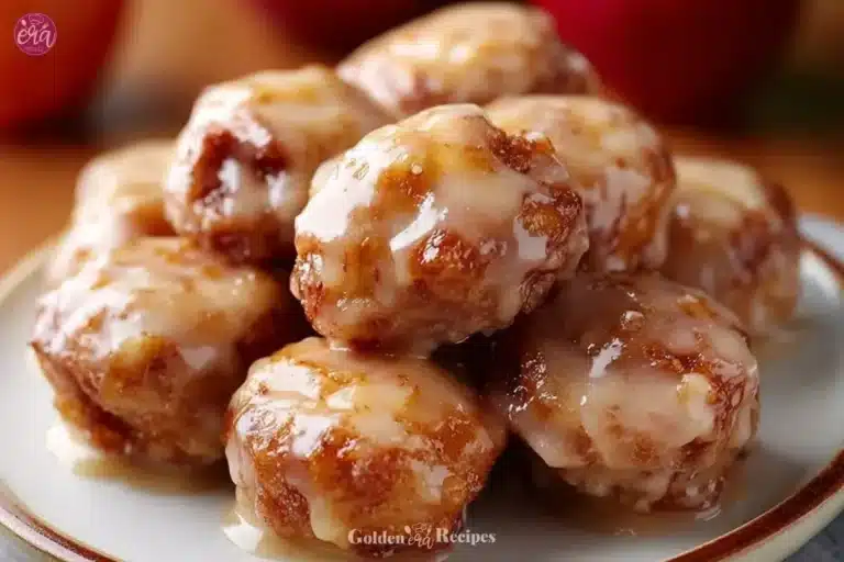 Apple Fritter Bites 7 Apple Fritter Bites