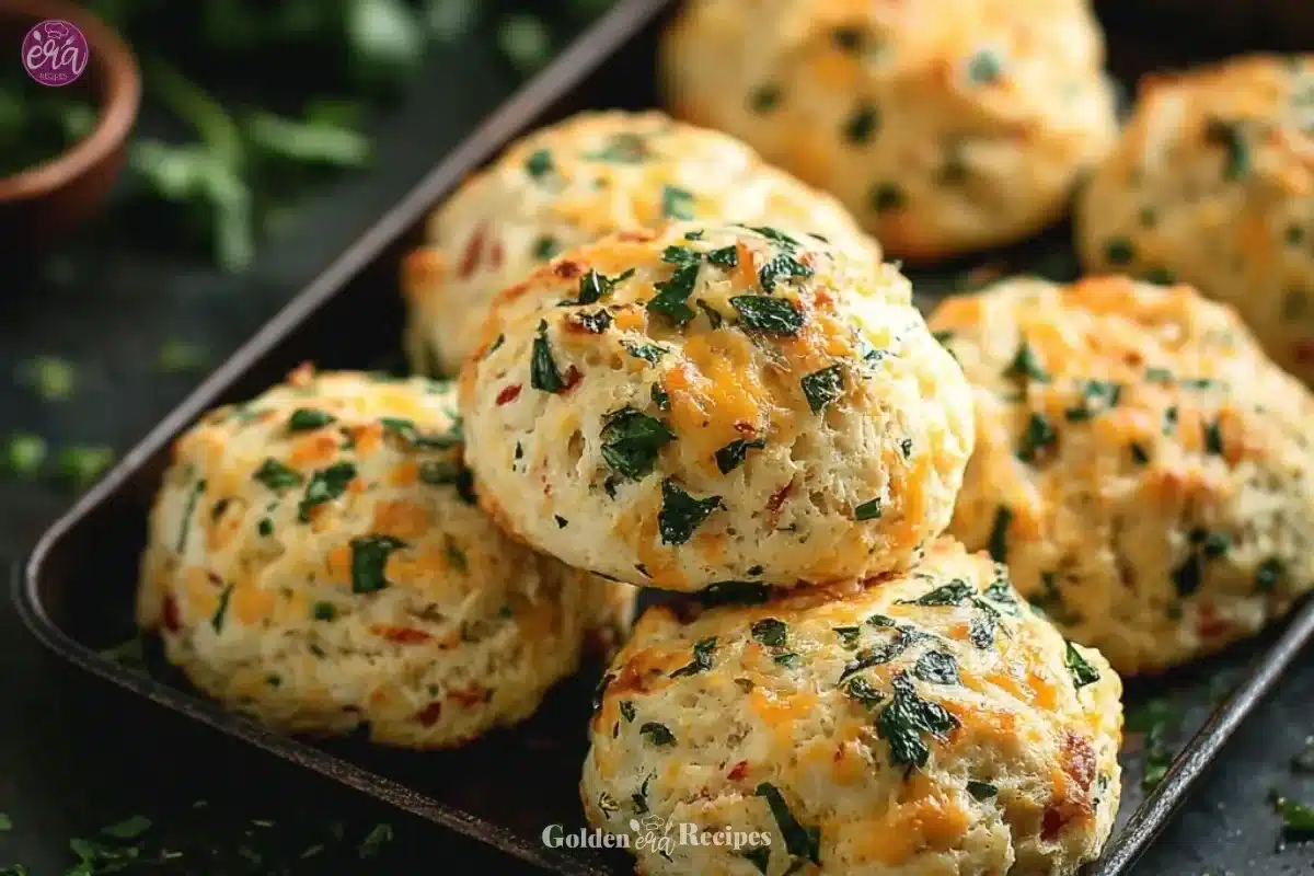 Delicious breakfast protein biscuits for a healthy morning meal.