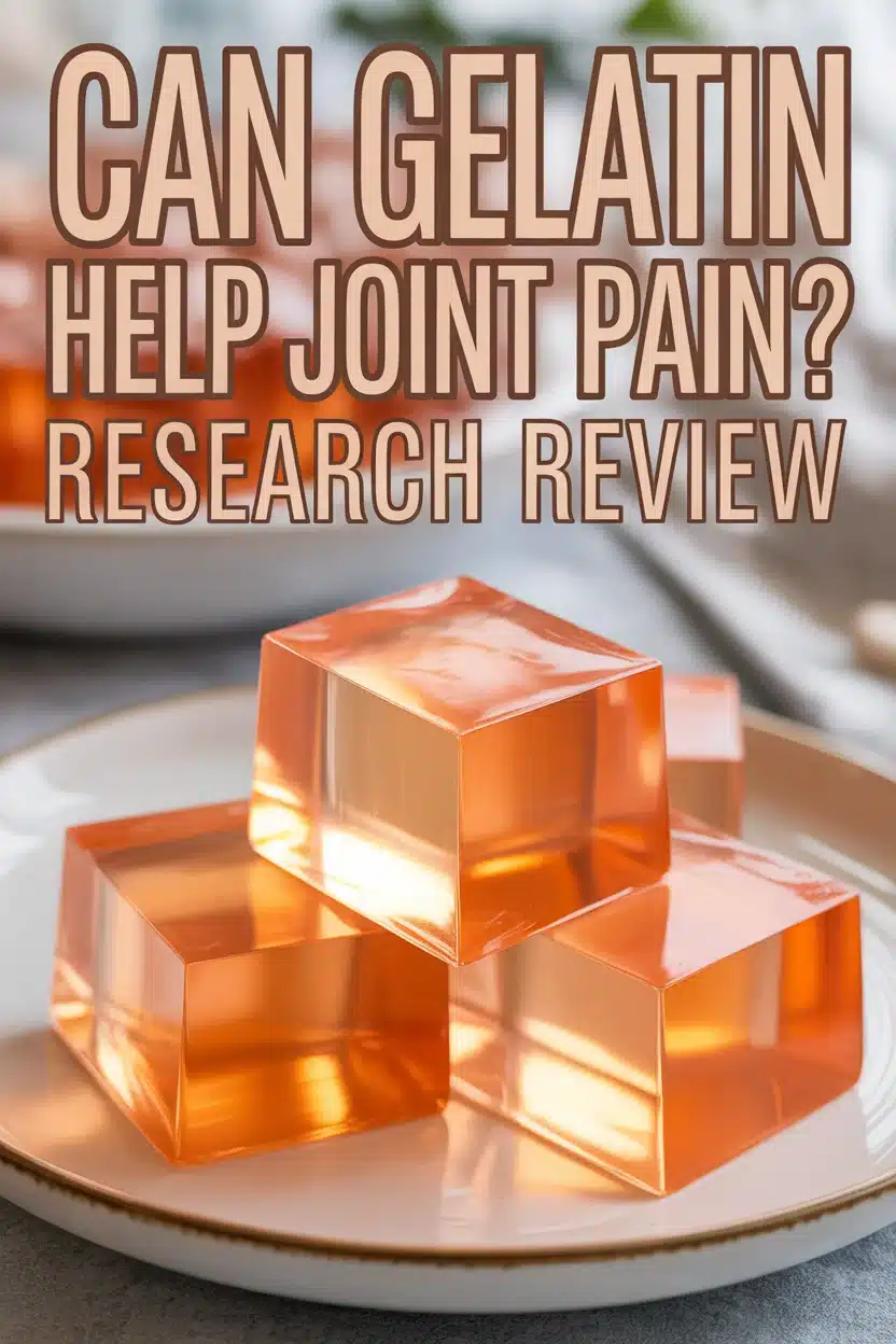 Can Gelatin Help Joint Pain? Research Review gelatin joint pain trick Can Gelatin Help Joint Pain? Research Review