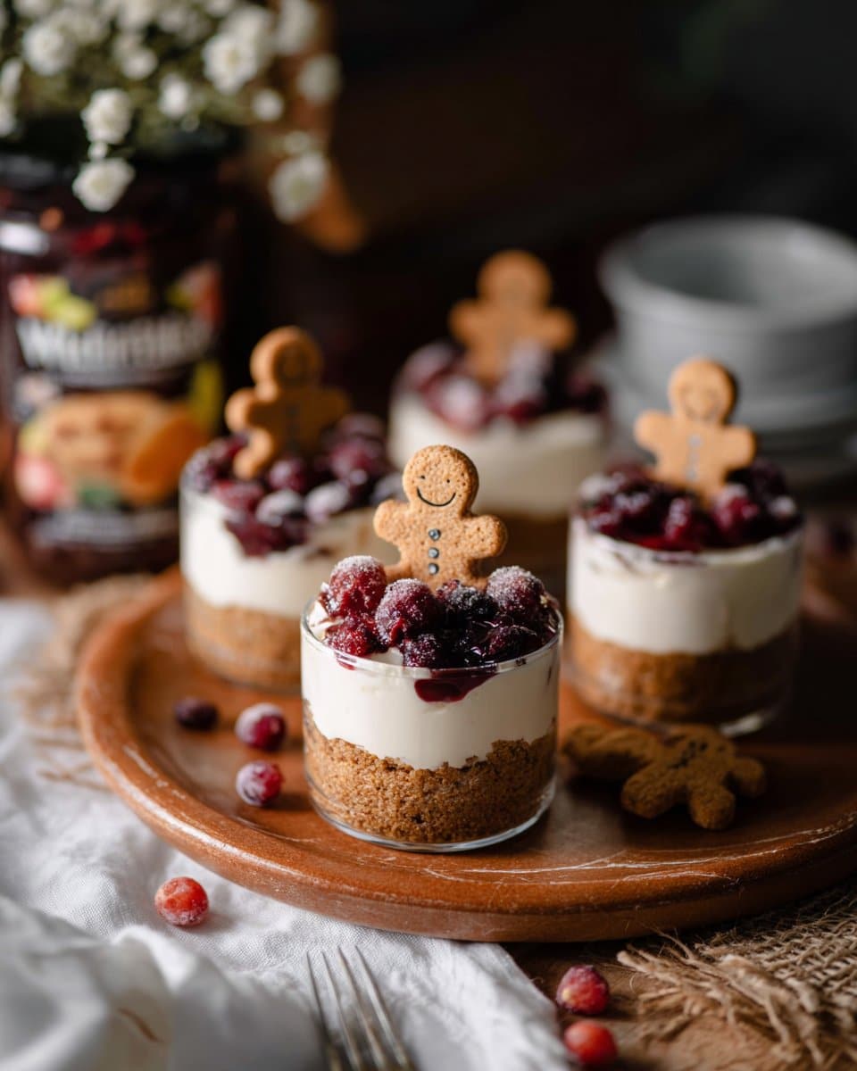 No-Bake White Chocolate Cheesecakes 2 No-Bake White Chocolate Cheesecakes