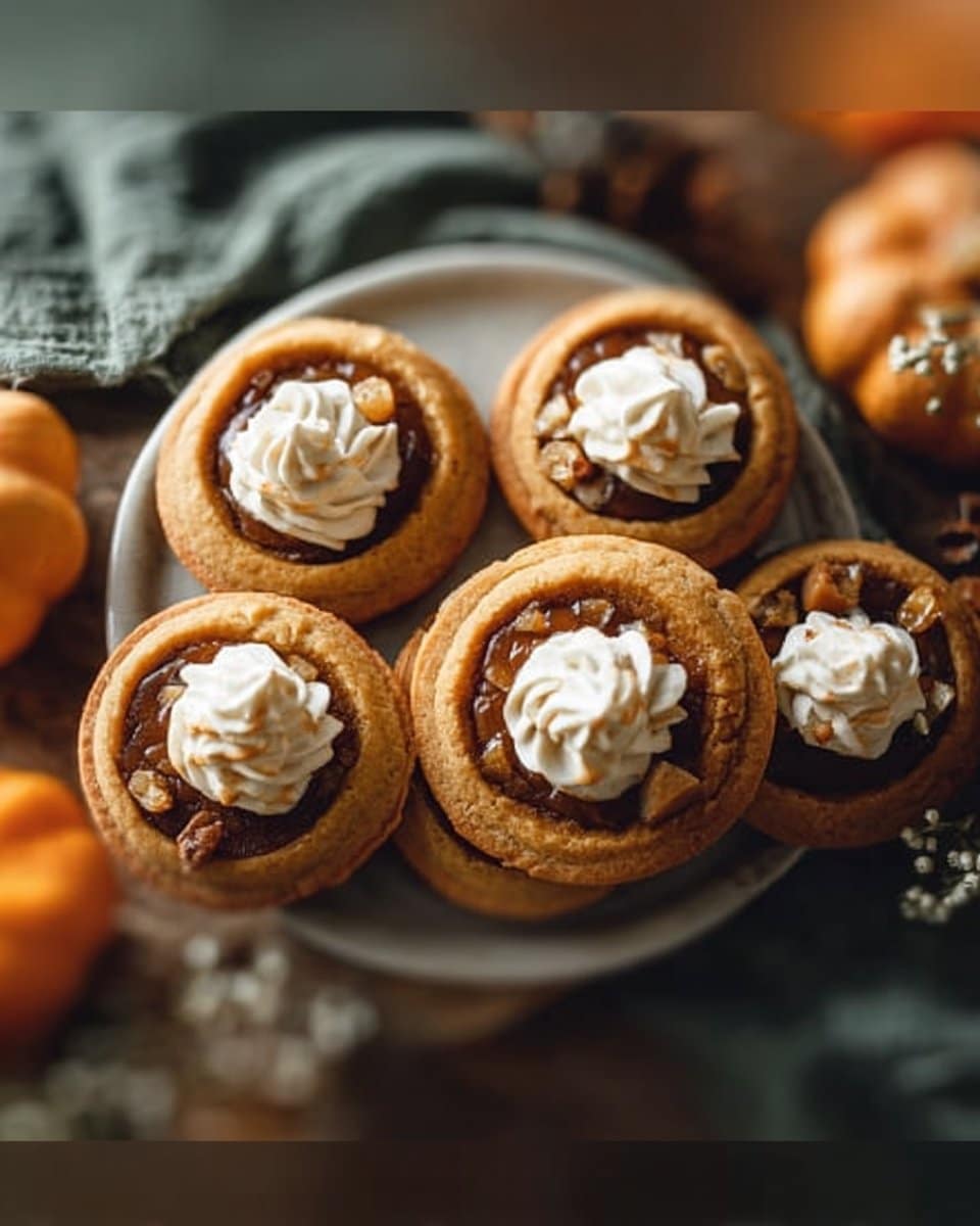 Thanksgiving Pumpkin Pie Cookies