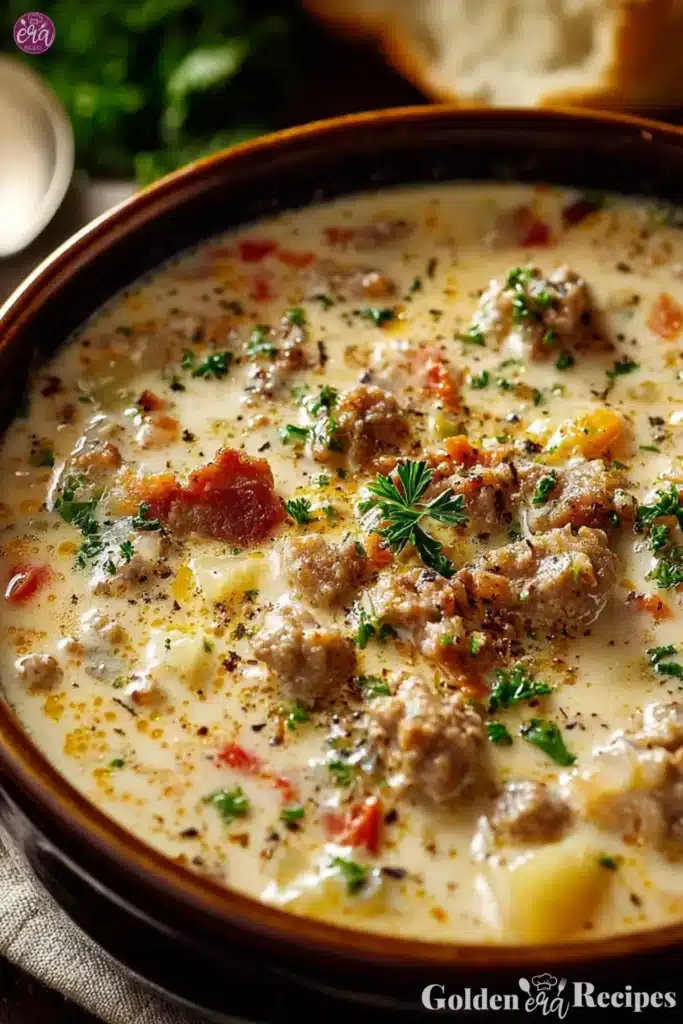 easy Creamy Italian Sausage Soup