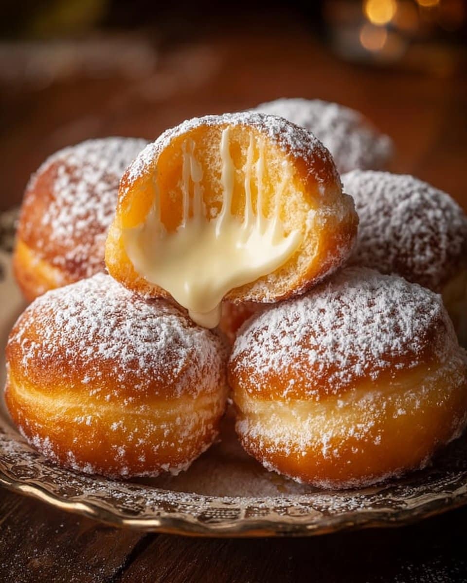 Cream-Filled Donuts 2 Cream-filled Donuts