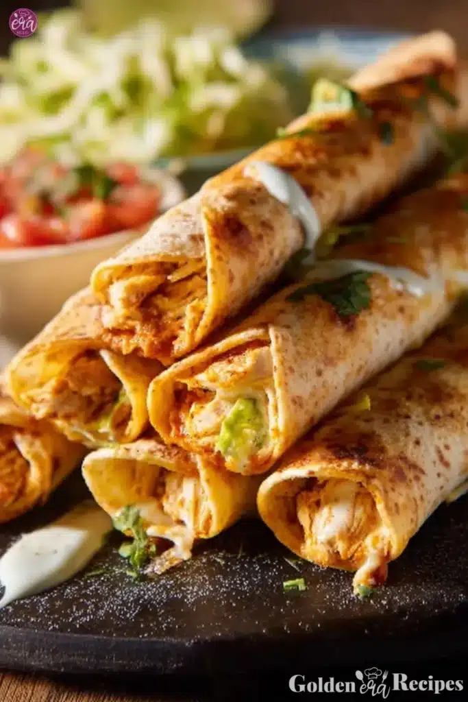 easy Easy Gluten-Free Chicken Taquitos