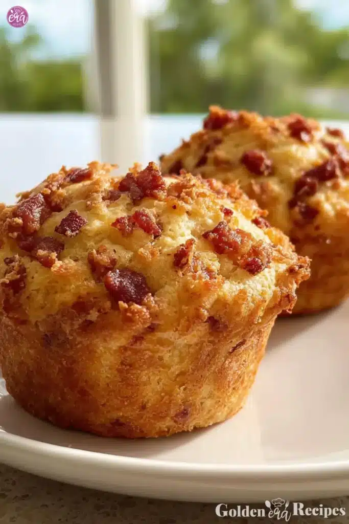 Maple Bacon Pancake Muffins recipe