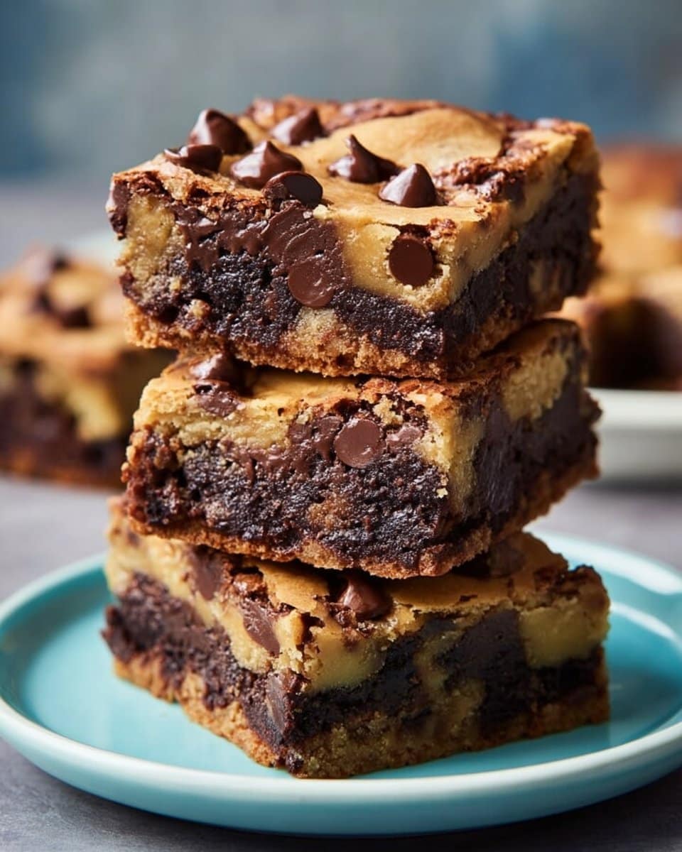 Chocolate Chip Cookie Brownies Recipe