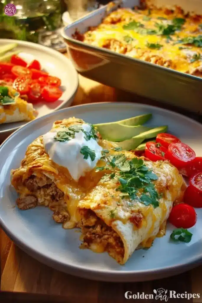 Overnight Breakfast Burrito Casserole Overnight Breakfast Burrito Casserole Overnight Breakfast Burrito Casserole RECIPE