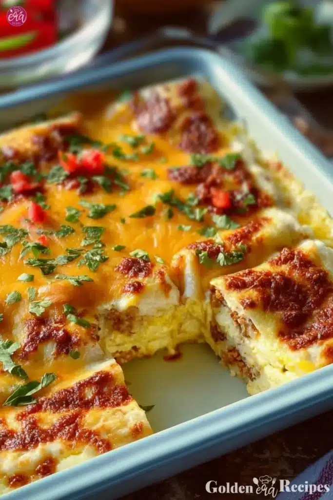 Overnight Breakfast Burrito Casserole Overnight Breakfast Burrito Casserole Overnight Breakfast Burrito Casserole