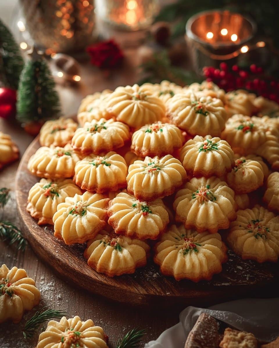 Easy Christmas Spritz Cookies