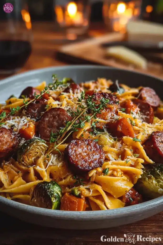 easy Autumn Sausage Pasta Squash: A Cozy Memory