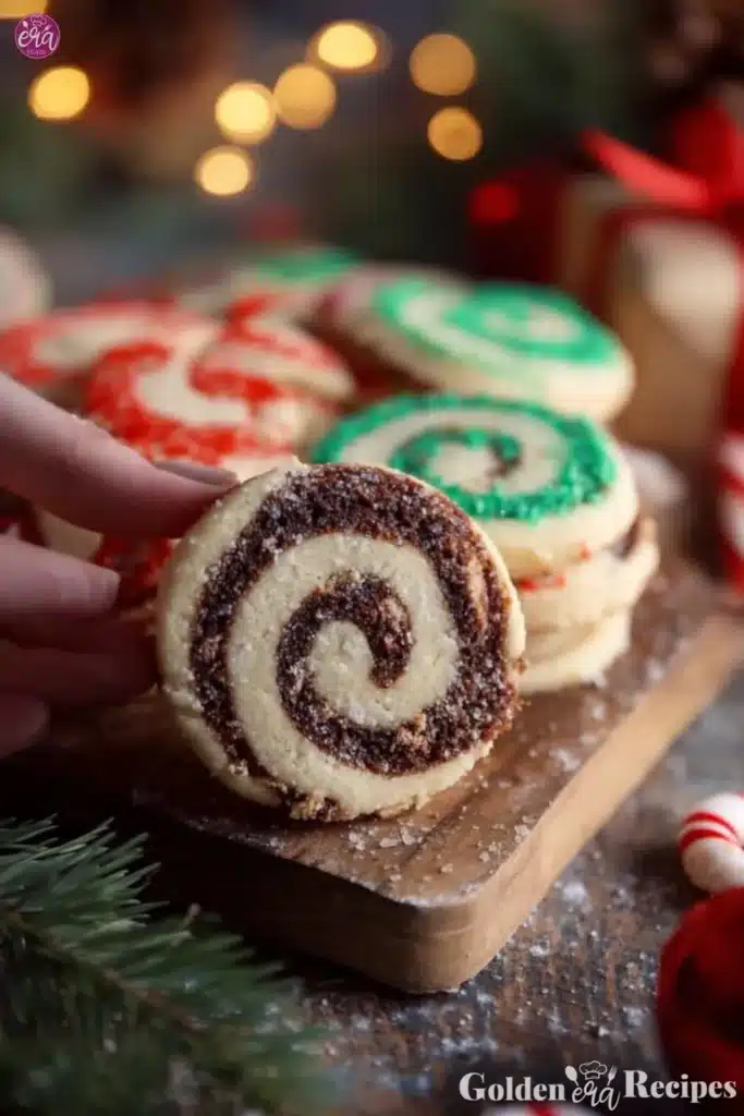 Swirled Christmas Cookies recipe